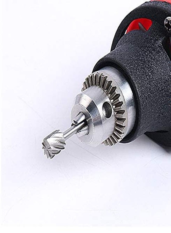 UPTODATETOOLS 6PCS Rotary Burr Practical Multi Drill Bits Wood Shank Set Rotary Burrs Milling Cutter File Abrasive Carving Tools for Dremel Accessories - Image 4